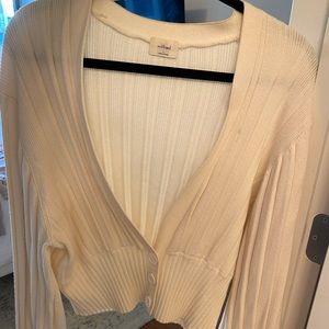Wilfred size large white cardigan